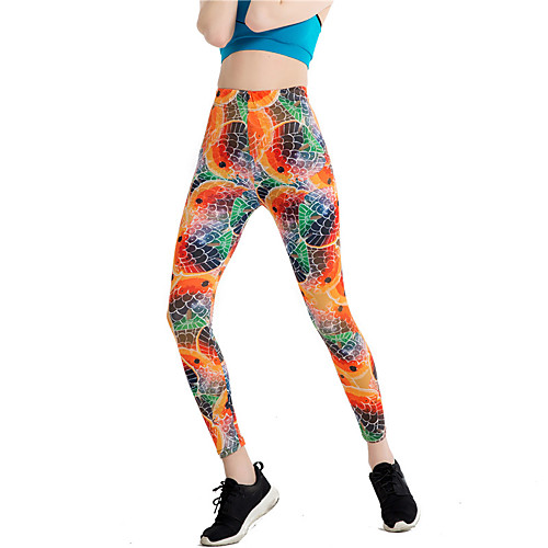 Activewear Leggings / Tights Women's Training / Performance Elastic / Charmeuse Pattern / Print / Gore High Pants
Activewear Leggings / Tights Women's Training / Performance Elastic / Charmeuse Pattern / Print / Gore High Pants