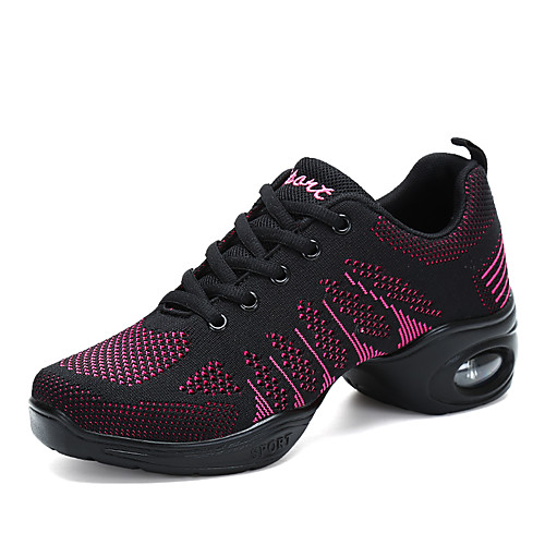 Women's Dance Shoes Mesh Dance Sneakers Polka Dot Sneaker Flat Heel Black / Fuchsia / Pink / Black / Performance
Women's Dance Shoes Mesh Dance Sneakers Polka Dot Sneaker Flat Heel Black / Fuchsia / Pink / Black / Performance