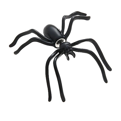 Women's Stud Earrings Stylish Spiders Statement Hyperbole Earrings Jewelry Black For Halloween 1pc
Women's Stud Earrings Stylish Spiders Statement Hyperbole Earrings Jewelry Black For Halloween 1pc