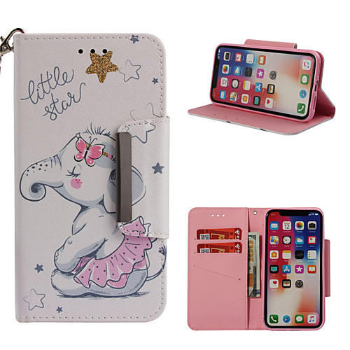 Case For Apple iPhone X / iPhone 8 Plus / iPhone 8 Wallet / Card Holder / with Stand Full Body Cases Elephant Hard PU Leather
Case For Apple iPhone X / iPhone 8 Plus / iPhone 8 Wallet / Card Holder / with Stand Full Body Cases Elephant Hard PU Leather