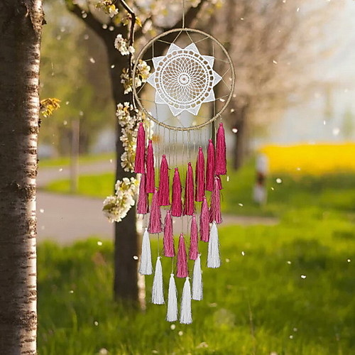 Ловец снов - Ткань Богемия 1 pcs Настенные украшения
Ловец снов - Ткань Богемия 1 pcs Настенные украшения