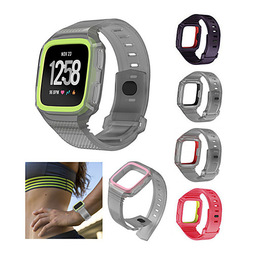 Ремешок для часов для Fitbit Versa Fitbit Спортивный ремешок силиконовый Повязка на запястье
Ремешок для часов для Fitbit Versa Fitbit Спортивный ремешок силиконовый Повязка на запястье