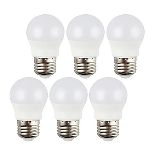 6pcs 3W 400lm E27 LED Globe Bulbs Decorative Cold White / Warm White AC220-240V Lampadas No Flicker Indoor Led Lighting Bulbs
6pcs 3W 400lm E27 LED Globe Bulbs Decorative Cold White / Warm White AC220-240V Lampadas No Flicker Indoor Led Lighting Bulbs