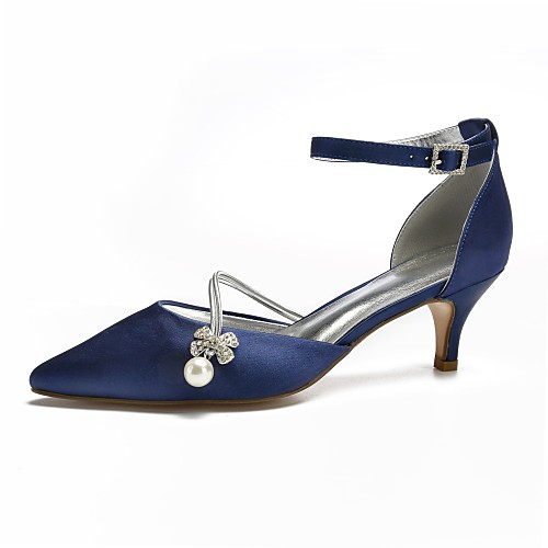 Women's Wedding Shoes D'Orsay & Two-Piece Low Heel Pointed Toe Imitation Pearl / Sparkling Glitter Satin Spring & Summer Black / White / Purple / Party & Evening
Women's Wedding Shoes D'Orsay & Two-Piece Low Heel Pointed Toe Imitation Pearl / Sparkling Glitter Satin Spring & Summer Black / White / Purple / Party & Evening