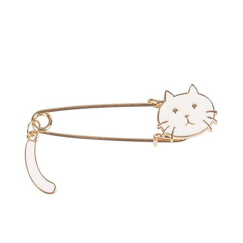 Жен. Классический Броши - Кошка Дамы, Милая Брошь Бижутерия Белый / Черный Назначение Повседневные
Жен. Классический Броши - Кошка Дамы, Милая Брошь Бижутерия Белый / Черный Назначение Повседневные
