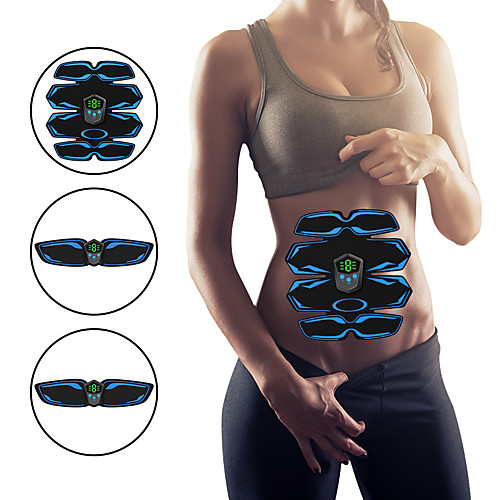

Abs Stimulator Abdominal Toning Belt EMS Abs Trainer Rechargeable Electronic Muscle Toner Wireless Weight Loss Fat Burner Muscle Building Exercise & Fitness Workout Bodybuilding For Men Women Leg