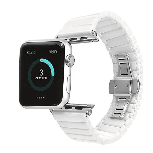 

Ремешок для часов для Apple Watch Series 4/3/2/1 Apple Бабочка Пряжка Керамика Повязка на запястье