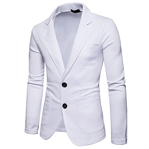 Men's Party Business Regular Blazer, Solid Colored Shirt Collar Long Sleeve Polyester Black / Dark Gray / Light gray L / XL / XXL / Business Casual
Men's Party Business Regular Blazer, Solid Colored Shirt Collar Long Sleeve Polyester Black / Dark Gray / Light gray L / XL / XXL / Business Casual