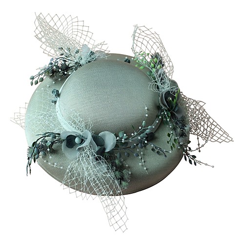 Fabrics Hats / Headwear with Floral 1 Piece Wedding / Special Occasion Headpiece
Fabrics Hats / Headwear with Floral 1 Piece Wedding / Special Occasion Headpiece