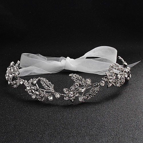 Alloy Hair Accessory with Crystals / Lace-up 1 Piece Wedding / Special Occasion Headpiece
Alloy Hair Accessory with Crystals / Lace-up 1 Piece Wedding / Special Occasion Headpiece
