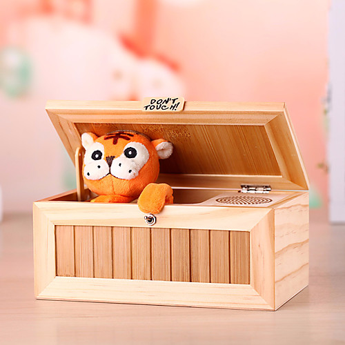Useless Box Tiger Professional for Killing Time Stress and Anxiety Relief Wooden Cartoon Kid's Adults' Boys' Girls' Toy Gift
Useless Box Tiger Professional for Killing Time Stress and Anxiety Relief Wooden Cartoon Kid's Adults' Boys' Girls' Toy Gift