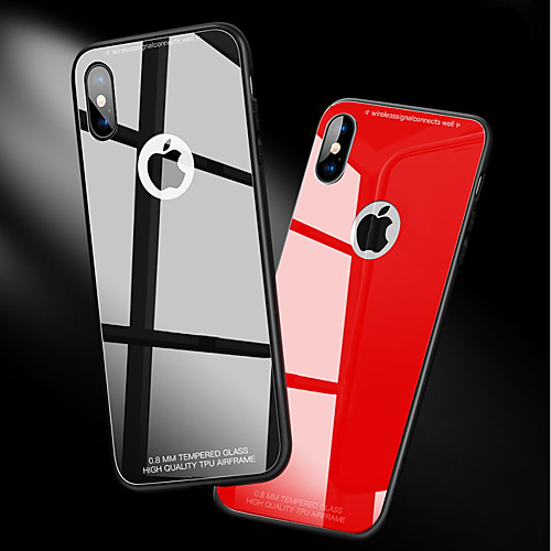Кейс для Назначение Apple iPhone X / iPhone 8 Защита от удара / Зеркальная поверхность Кейс на заднюю панель Однотонный Твердый Закаленное стекло для iPhone X / iPhone 8 Pluss / iPhone 8
Кейс для Назначение Apple iPhone X / iPhone 8 Защита от удара / Зеркальная поверхность Кейс на заднюю панель Однотонный Твердый Закаленное стекло для iPhone X / iPhone 8 Pluss / iPhone 8