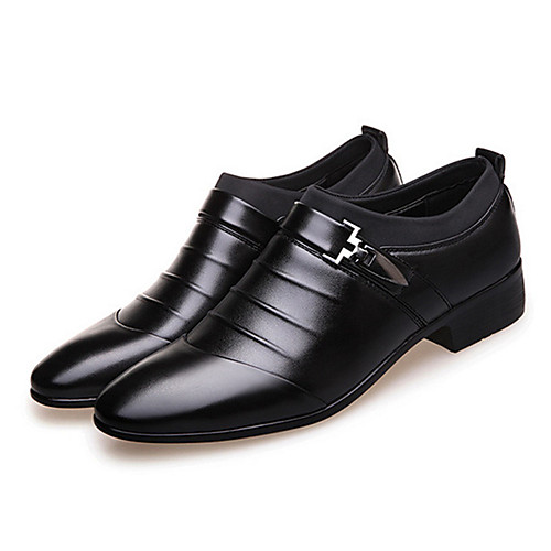 Men's Formal Shoes Microfiber Spring Business Loafers & Slip-Ons Black / White / Brown / Office & Career
Men's Formal Shoes Microfiber Spring Business Loafers & Slip-Ons Black / White / Brown / Office & Career