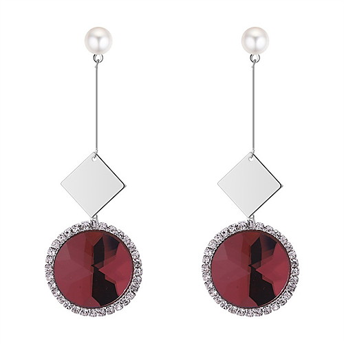 Women's Cubic Zirconia Vintage Style Drop Earrings Imitation Pearl Rhinestone Earrings Sun Ladies Luxury Elegant British Jewelry White / Fuchsia / Coffee For Party / Evening Ceremony 1 Pair
Women's Cubic Zirconia Vintage Style Drop Earrings Imitation Pearl Rhinestone Earrings Sun Ladies Luxury Elegant British Jewelry White / Fuchsia / Coffee For Party / Evening Ceremony 1 Pair