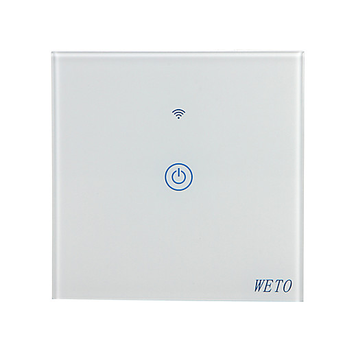weto w-t11 eu / us / cn 1 банда Wi-Fi умный переключатель на стене сенсорный сенсорный переключатель умный домашний пульт дистанционного управления работает с alexa google home через смартфон
weto w-t11 eu / us / cn 1 банда Wi-Fi умный переключатель на стене сенсорный сенсорный переключатель умный домашний пульт дистанционного управления работает с alexa google home через смартфон