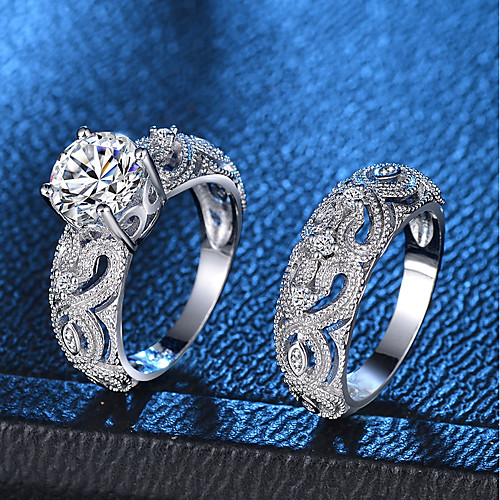 Жен. Заклепки Кольцо Ring Set Медь Платиновое покрытие Искусственный бриллиант Сердце Любовь Дамы Романтика Мода Французкий Модные кольца Бижутерия Серебряный Назначение Для вечеринок Свидание 6 / 7
Жен. Заклепки Кольцо Ring Set Медь Платиновое покрытие Искусственный бриллиант Сердце Любовь Дамы Романтика Мода Французкий Модные кольца Бижутерия Серебряный Назначение Для вечеринок Свидание 6 / 7