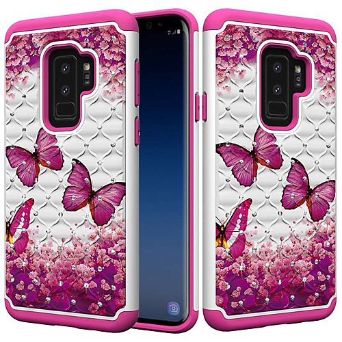 Кейс для Назначение SSamsung Galaxy S9 Plus / S8 Plus Защита от удара / Стразы / С узором Кейс на заднюю панель Бабочка / Стразы Твердый ПК для S9 / S9 Plus / S8 Plus
Кейс для Назначение SSamsung Galaxy S9 Plus / S8 Plus Защита от удара / Стразы / С узором Кейс на заднюю панель Бабочка / Стразы Твердый ПК для S9 / S9 Plus / S8 Plus