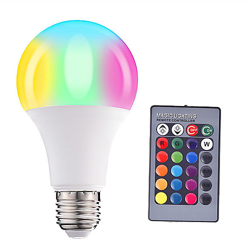 HRY 1шт 5 W Умная LED лампа 200-500 lm E26 / E27 A60(A19) 3 Светодиодные бусины SMD 5050 Диммируемая На пульте управления Декоративная RGBW 85-265 V / 1 шт. / RoHs
HRY 1шт 5 W Умная LED лампа 200-500 lm E26 / E27 A60(A19) 3 Светодиодные бусины SMD 5050 Диммируемая На пульте управления Декоративная RGBW 85-265 V / 1 шт. / RoHs