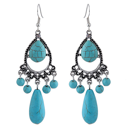 Women's Drop Earrings Beads Drop Ladies Simple European Fashion western style Resin Earrings Jewelry Turquoise For Party Causal 1 Pair
Women's Drop Earrings Beads Drop Ladies Simple European Fashion western style Resin Earrings Jewelry Turquoise For Party Causal 1 Pair