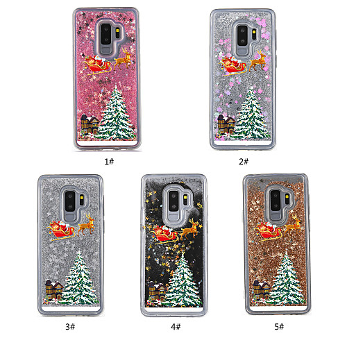 Case For Samsung Galaxy S9 / S9 Plus Flowing Liquid / Transparent / Pattern Back Cover Christmas Hard TPU
Case For Samsung Galaxy S9 / S9 Plus Flowing Liquid / Transparent / Pattern Back Cover Christmas Hard TPU