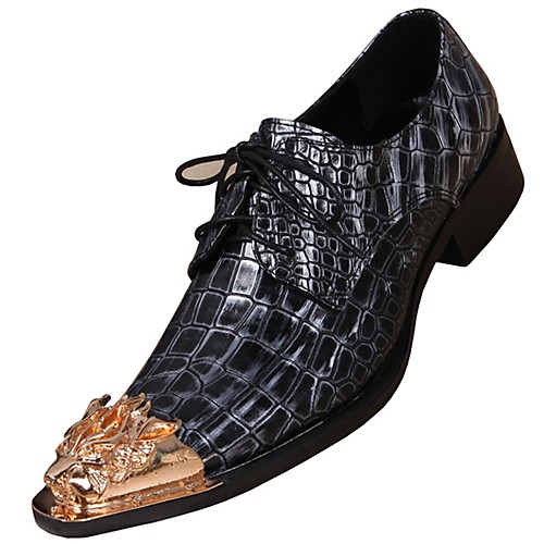 Men's Leather Shoes Nappa Leather Spring British Oxfords Non-slipping Black / Party & Evening / Party & Evening / Dress Shoes
Men's Leather Shoes Nappa Leather Spring British Oxfords Non-slipping Black / Party & Evening / Party & Evening / Dress Shoes