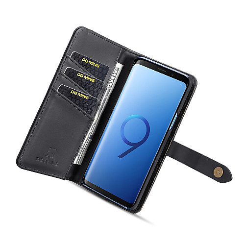 DG.MING Кейс для Назначение SSamsung Galaxy S9 Кошелек / Бумажник для карт / со стендом Кейс на заднюю панель Однотонный Твердый Кожа PU для S9
DG.MING Кейс для Назначение SSamsung Galaxy S9 Кошелек / Бумажник для карт / со стендом Кейс на заднюю панель Однотонный Твердый Кожа PU для S9