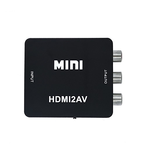 yongwei hdmi2av 1080p hdmi to 3rca cvbs av композитный видео конвертер аудио конвертер, поддерживающий pal / ntsc для ПК ноутбук xbox pstv stb vhs vcr camera dvd
yongwei hdmi2av 1080p hdmi to 3rca cvbs av композитный видео конвертер аудио конвертер, поддерживающий pal / ntsc для ПК ноутбук xbox pstv stb vhs vcr camera dvd