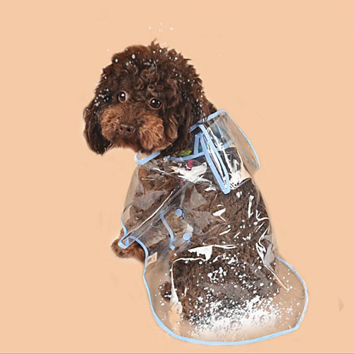 Dogs Cats Rain Coat Dog Clothes Color Block Simple White Fuchsia Blue PVC(PolyVinyl Chloride) Costume For Husky Poodle All Seasons Unisex Ordinary Waterproof
Dogs Cats Rain Coat Dog Clothes Color Block Simple White Fuchsia Blue PVC(PolyVinyl Chloride) Costume For Husky Poodle All Seasons Unisex Ordinary Waterproof