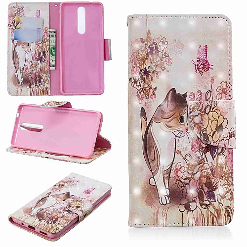 Case For Nokia Nokia 5.1 / Nokia 3.1 Wallet / Card Holder / with Stand Full Body Cases Cat Hard PU Leather for Nokia 5.1 / Nokia 3.1 / Nokia 2.1
Case For Nokia Nokia 5.1 / Nokia 3.1 Wallet / Card Holder / with Stand Full Body Cases Cat Hard PU Leather for Nokia 5.1 / Nokia 3.1 / Nokia 2.1