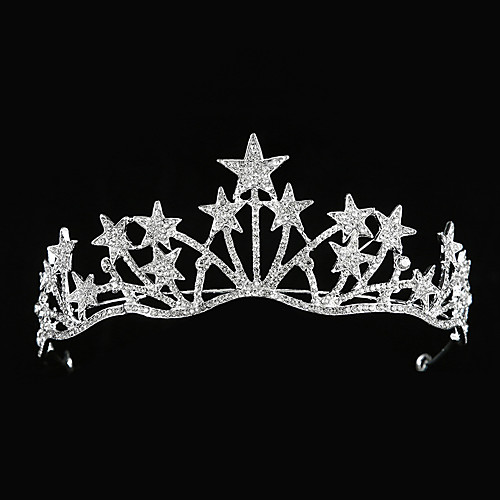 Alloy Tiaras with Rhinestone / Imitation Pearl 1 Piece Wedding / Party / Evening Headpiece
Alloy Tiaras with Rhinestone / Imitation Pearl 1 Piece Wedding / Party / Evening Headpiece