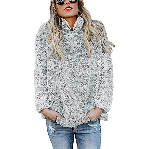 Women's Going out / Weekend Active / Basic Solid Colored Long Sleeve Slim Regular Pullover Sweater Jumper, Stand Spring / Fall Cotton Royal Blue / Red / Brown S / M / L
Women's Going out / Weekend Active / Basic Solid Colored Long Sleeve Slim Regular Pullover Sweater Jumper, Stand Spring / Fall Cotton Royal Blue / Red / Brown S / M / L