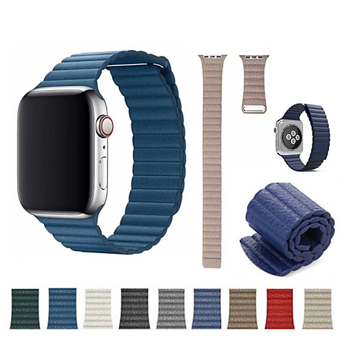 Watch Band for Apple Watch Series 5/4/3/2/1 Apple Sport Band Genuine Leather Wrist Strap Enhanced Adjustable Leather Strap with Magnetic Closure Compatible with Apple Watch Band 44mm 42mm 40mm 38mm
Watch Band for Apple Watch Series 5/4/3/2/1 Apple Sport Band Genuine Leather Wrist Strap Enhanced Adjustable Leather Strap with Magnetic Closure Compatible with Apple Watch Band 44mm 42mm 40mm 38mm