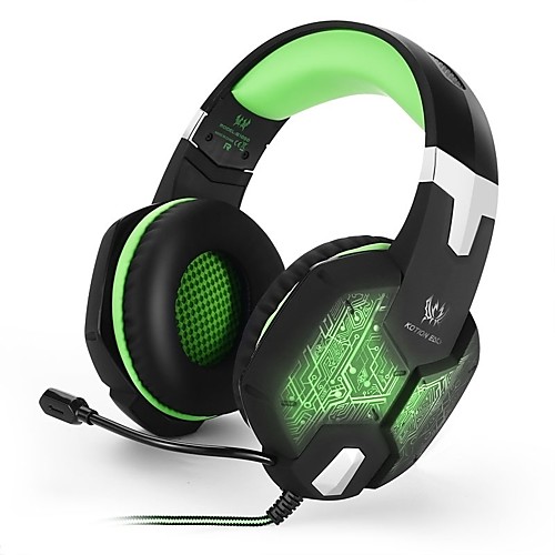 KOTION EACH G1000 Headband Cable Headphones Earphone / Headphone PPABS Gaming Earphone with Microphone / with Volume Control Headset
KOTION EACH G1000 Headband Cable Headphones Earphone / Headphone PPABS Gaming Earphone with Microphone / with Volume Control Headset