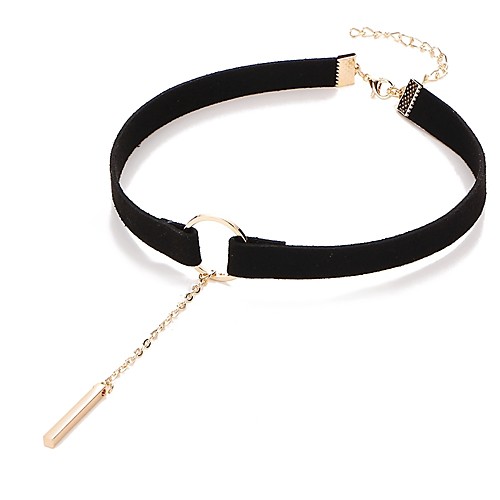Women's Classic Choker Necklace Cheap Ladies Doll's Lolita Black Brown 31.57.5 cm Necklace Jewelry 1pc For Daily Festival
Women's Classic Choker Necklace Cheap Ladies Doll's Lolita Black Brown 31.57.5 cm Necklace Jewelry 1pc For Daily Festival