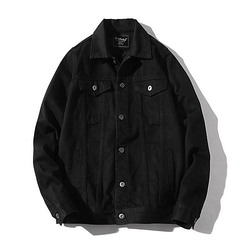 Муж. Повседневные Классический Осень Большие размеры Обычная Куртка, Однотонный Рубашечный воротник Длинный рукав Полиэстер Черный XXXL / 4XL / XXXXXL
Муж. Повседневные Классический Осень Большие размеры Обычная Куртка, Однотонный Рубашечный воротник Длинный рукав Полиэстер Черный XXXL / 4XL / XXXXXL