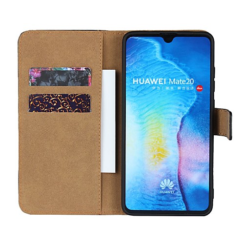Кейс для Назначение Huawei Y6 (2018) / Huawei Mate 20 Lite / Huawei Mate 20 Pro Кошелек / Бумажник для карт / со стендом Чехол Однотонный Твердый Настоящая кожа для Huawei Nova 3i / Huawei Honor 9i
Кейс для Назначение Huawei Y6 (2018) / Huawei Mate 20 Lite / Huawei Mate 20 Pro Кошелек / Бумажник для карт / со стендом Чехол Однотонный Твердый Настоящая кожа для Huawei Nova 3i / Huawei Honor 9i
