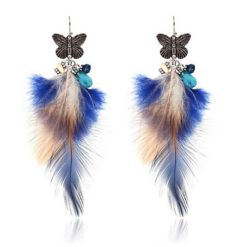 Women's Drop Earrings 3D Butterfly Ladies Stylish Unique Design Feather Earrings Jewelry Gold For Daily 1 Pair
Women's Drop Earrings 3D Butterfly Ladies Stylish Unique Design Feather Earrings Jewelry Gold For Daily 1 Pair