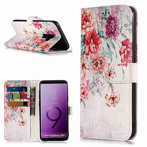 Кейс для Назначение SSamsung Galaxy S9 / S8 Plus Кошелек / Бумажник для карт / со стендом Чехол Цветы Твердый Кожа PU для S9 / S9 Plus / S8 Plus
Кейс для Назначение SSamsung Galaxy S9 / S8 Plus Кошелек / Бумажник для карт / со стендом Чехол Цветы Твердый Кожа PU для S9 / S9 Plus / S8 Plus