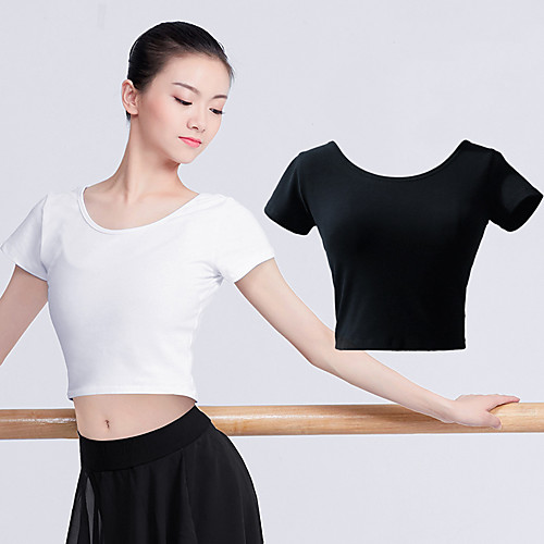 Ballet Tops Women's Training / Performance Lycra / 100% Cotton Gore Short Sleeve Top
Ballet Tops Women's Training / Performance Lycra / 100% Cotton Gore Short Sleeve Top