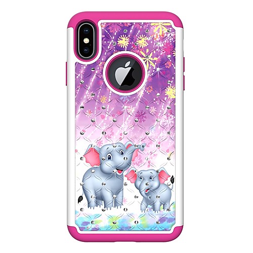 Кейс для Назначение Apple iPhone XR / iPhone XS Max Стразы / С узором Кейс на заднюю панель Слон Твердый Кожа PU для iPhone XS / iPhone XR / iPhone XS Max
Кейс для Назначение Apple iPhone XR / iPhone XS Max Стразы / С узором Кейс на заднюю панель Слон Твердый Кожа PU для iPhone XS / iPhone XR / iPhone XS Max