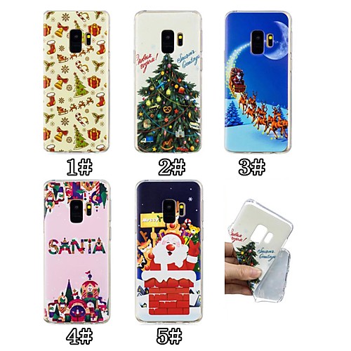 Case For Samsung Galaxy S9 / S9 Plus / S8 Plus Pattern Back Cover Christmas Soft TPU
Case For Samsung Galaxy S9 / S9 Plus / S8 Plus Pattern Back Cover Christmas Soft TPU