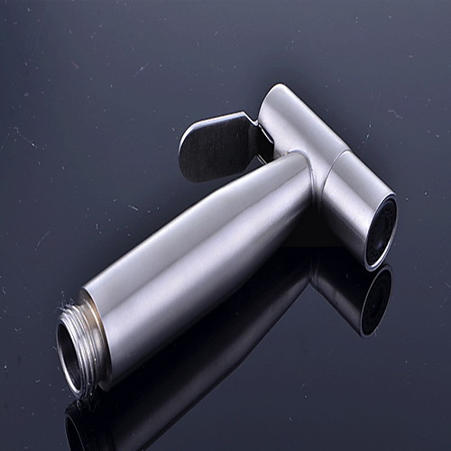 Bidet Faucet BrushedToilet Handheld bidet Sprayer Self-Cleaning Contemporary / Single Handle One Hole
Bidet Faucet BrushedToilet Handheld bidet Sprayer Self-Cleaning Contemporary / Single Handle One Hole
