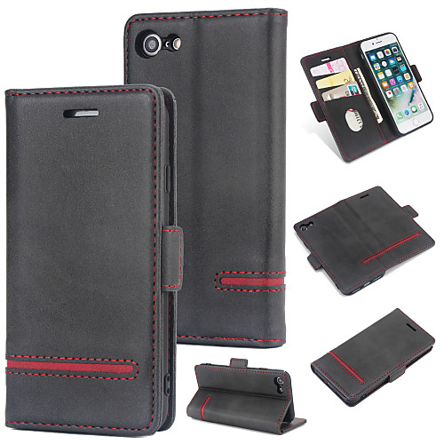 Case For Apple iPhone 7 Wallet / Card Holder / Flip Back Cover Solid Colored Hard PU Leather
Case For Apple iPhone 7 Wallet / Card Holder / Flip Back Cover Solid Colored Hard PU Leather