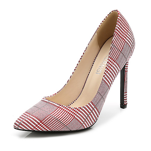 Women's Canvas Spring & Fall Casual / Minimalism Heels Stiletto Heel Pointed Toe Silver / Red / Green
Women's Canvas Spring & Fall Casual / Minimalism Heels Stiletto Heel Pointed Toe Silver / Red / Green