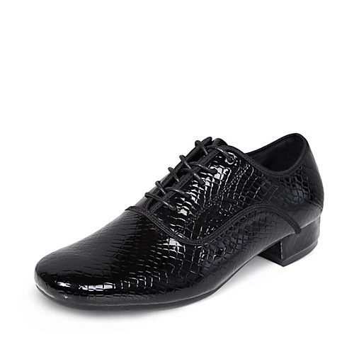 Men's Dance Shoes Faux Leather Modern Shoes Heel Thick Heel Customizable Black / Performance
Men's Dance Shoes Faux Leather Modern Shoes Heel Thick Heel Customizable Black / Performance