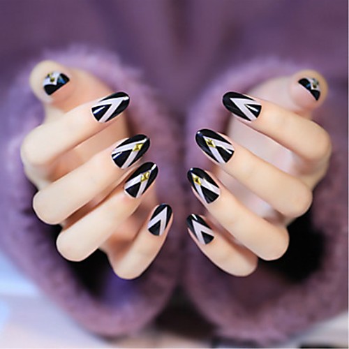 24 pcs Best Quality Eco-friendly Material Geometric Rhinestones For Finger Nail Creative nail art Manicure Pedicure Daily Trendy / Fashion
24 pcs Best Quality Eco-friendly Material Geometric Rhinestones For Finger Nail Creative nail art Manicure Pedicure Daily Trendy / Fashion