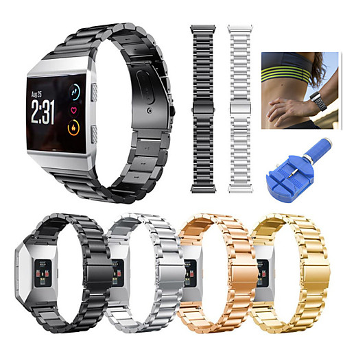 Ремешок для часов для Fitbit ionic Fitbit Спортивный ремешок Нержавеющая сталь Повязка на запястье
Ремешок для часов для Fitbit ionic Fitbit Спортивный ремешок Нержавеющая сталь Повязка на запястье