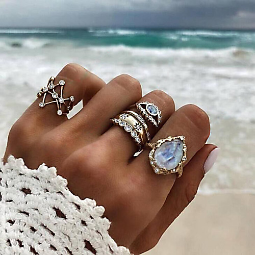 Жен. Белый Цирконий Ретро Заявление Ring Set Кольцо на несколько пальцев Стразы Сплав Свисающие Сглаз Дамы На заказ Роскошь Панк Богемный Модные кольца Бижутерия Золотой Назначение / 4шт
Жен. Белый Цирконий Ретро Заявление Ring Set Кольцо на несколько пальцев Стразы Сплав Свисающие Сглаз Дамы На заказ Роскошь Панк Богемный Модные кольца Бижутерия Золотой Назначение / 4шт
