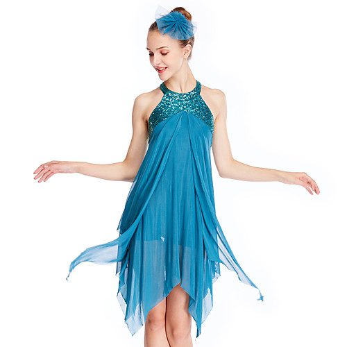 Ballet Dresses Women's Performance Elastic / Mesh / Lycra Wave-like / Split Joint / Split Sleeveless Dropped Hair Jewelry / Dress
Ballet Dresses Women's Performance Elastic / Mesh / Lycra Wave-like / Split Joint / Split Sleeveless Dropped Hair Jewelry / Dress
