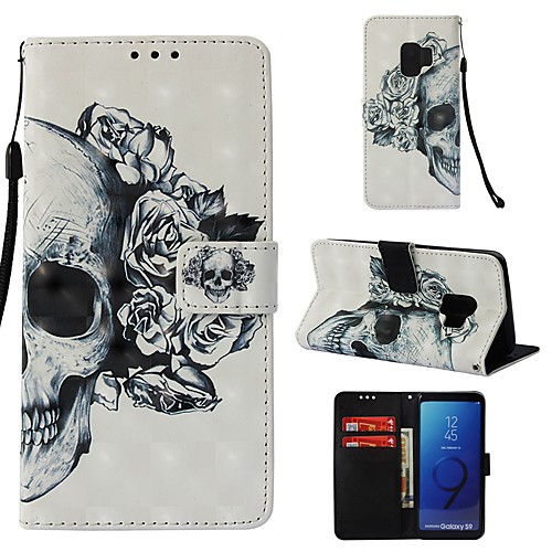 Case For Samsung Galaxy S9 Wallet / Card Holder / Flip Full Body Cases Skull Hard PU Leather for S9
Case For Samsung Galaxy S9 Wallet / Card Holder / Flip Full Body Cases Skull Hard PU Leather for S9